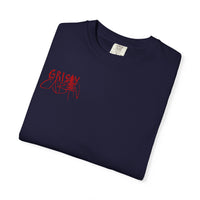 Grisly Cabin Red Drip Horror T-Shirt
