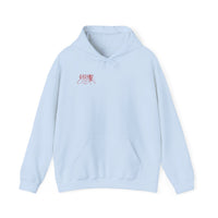 Grisly Cabin Hoodie — Red Drip Horror