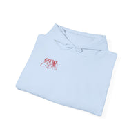Grisly Cabin Hoodie — Red Drip Horror