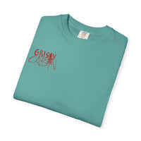 Grisly Cabin Red Drip Horror T-Shirt