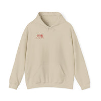 Grisly Cabin Hoodie — Red Drip Horror