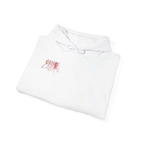 Grisly Cabin Hoodie — Red Drip Horror