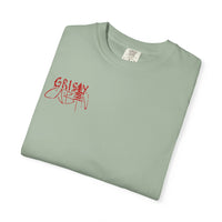 Grisly Cabin Red Drip Horror T-Shirt