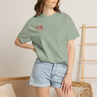 Grisly Cabin Red Drip Horror T-Shirt