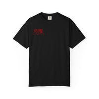 Grisly Cabin Red Drip Horror T-Shirt