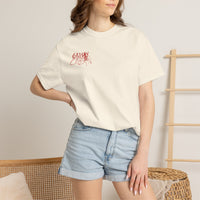 Grisly Cabin Red Drip Horror T-Shirt