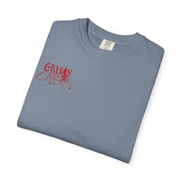Grisly Cabin Red Drip Horror T-Shirt