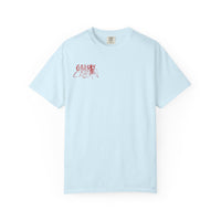 Grisly Cabin Red Drip Horror T-Shirt